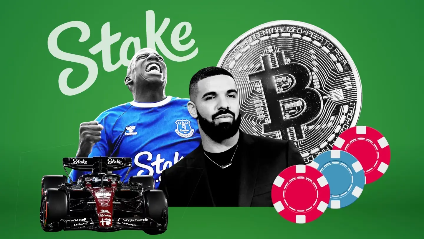 stake casino logo drake