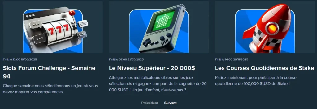 Slots Forum Challenge Semaine 94 stake casino