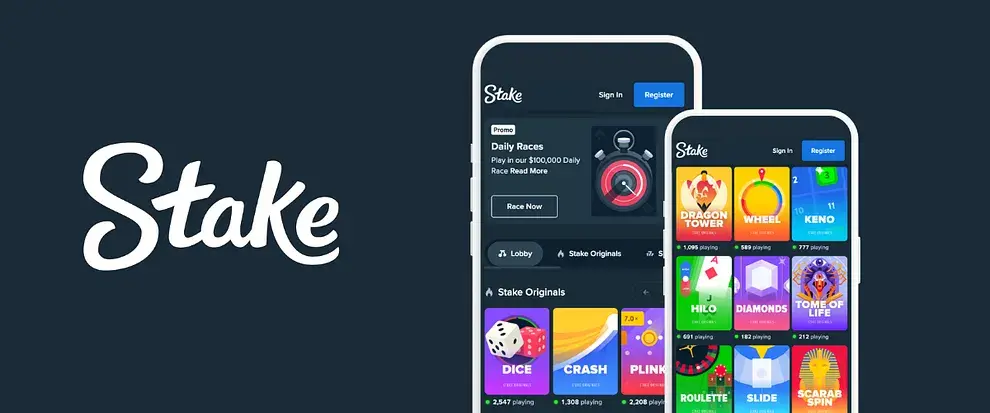 application mobile Stake casino